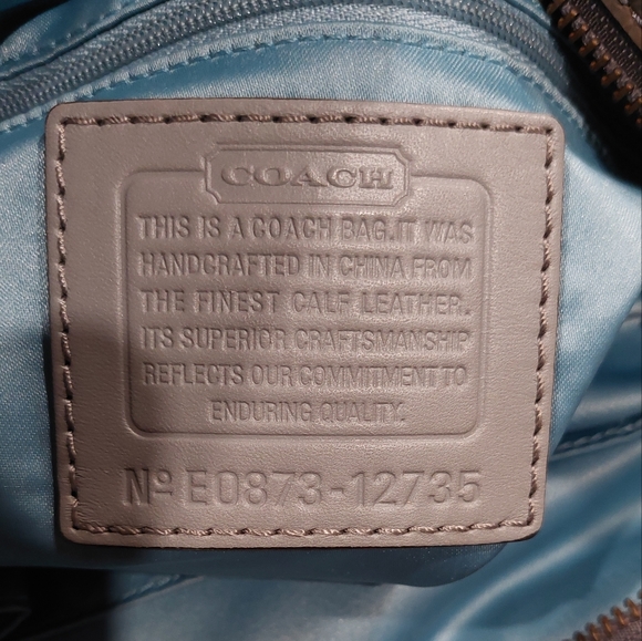 ❤️SALE! COACH Zoe Leather Hobo Shoulder Bag - Picture 9 of 16